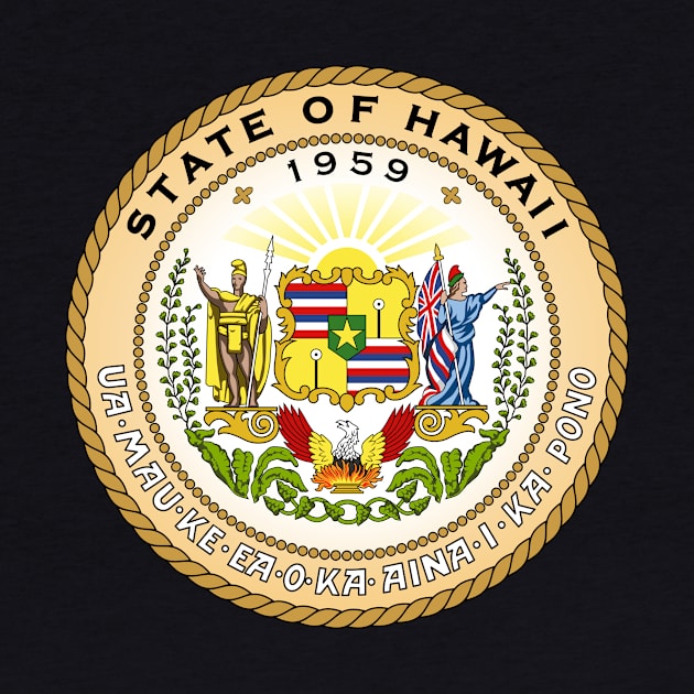 Seal of the State of Hawaii by Flags of the World